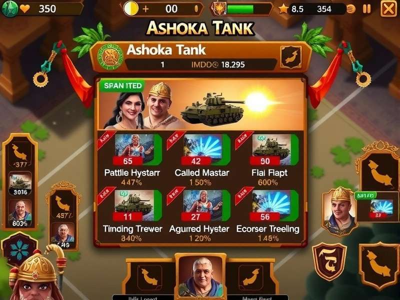 Ashoka Tank Ultimate Champion battle system
